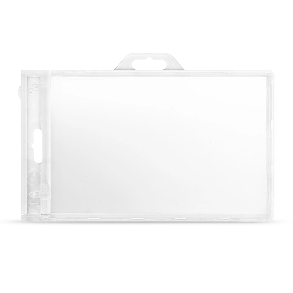 Transparent ID Badge Card Holder – Pack of 100